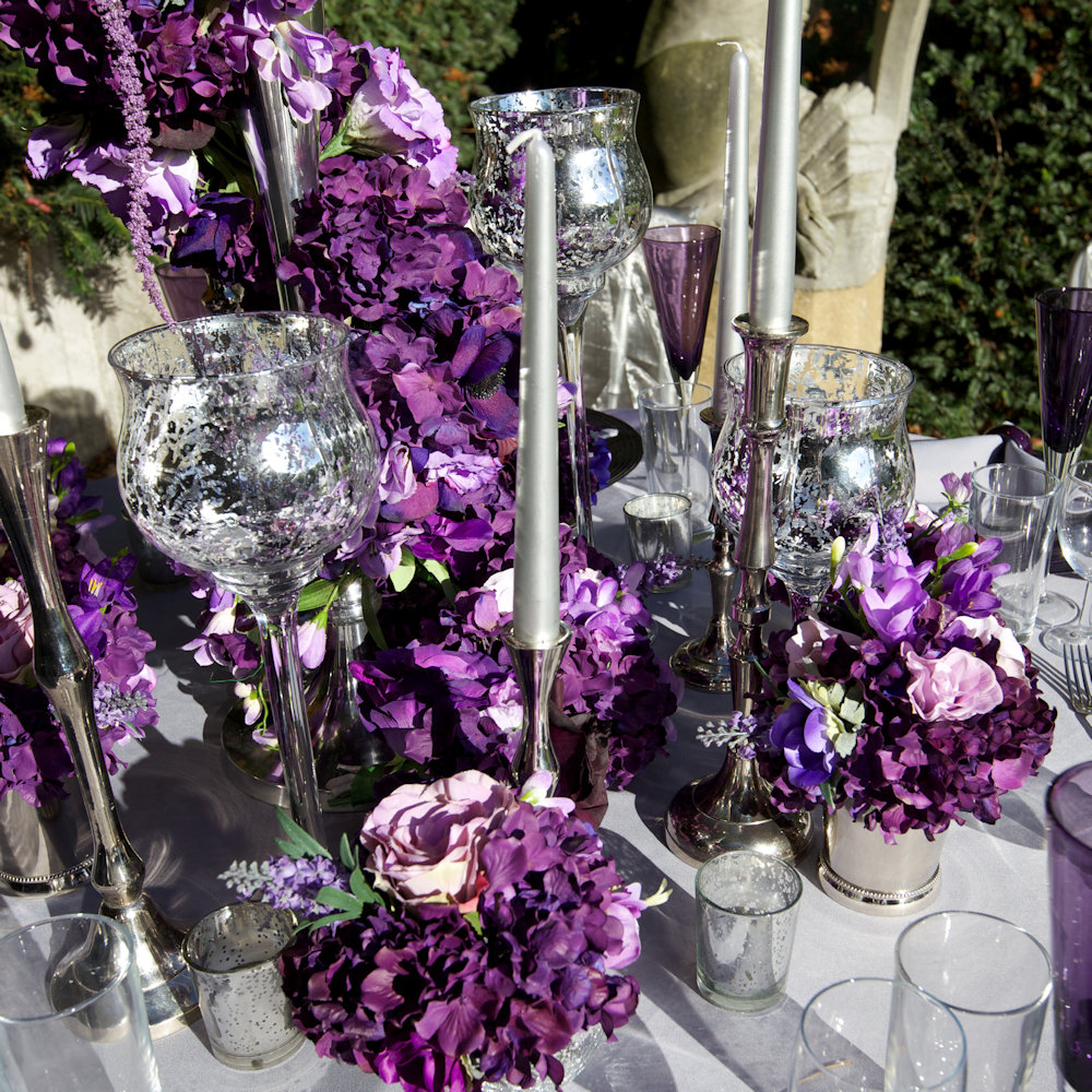 Silk Flower Bunches for Julep Cups & Jam Jars - Image 45