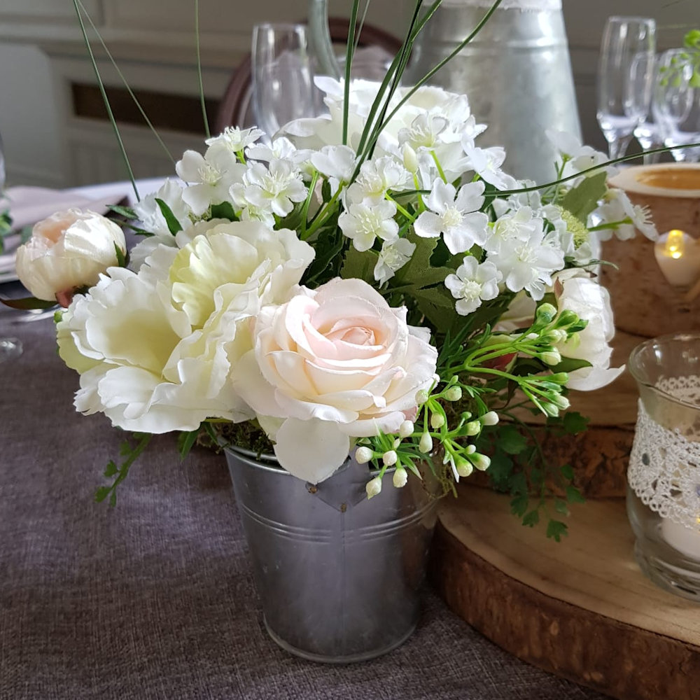 Silk Flower Bunches for Julep Cups & Jam Jars - Image 40