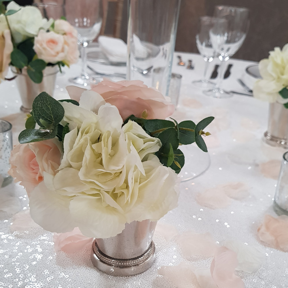 Silk Flower Bunches to Hire for Bud Vases & Bottles - Image 14