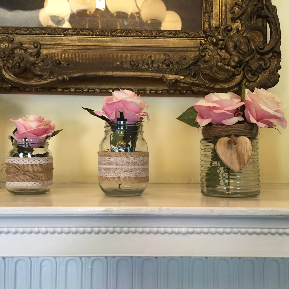 Silk Flower Bunches to Hire for Bud Vases & Bottles - Image 15
