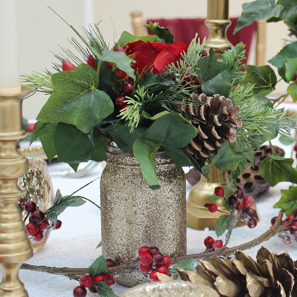 Silk Flower Bunches for Julep Cups & Jam Jars - Image 33