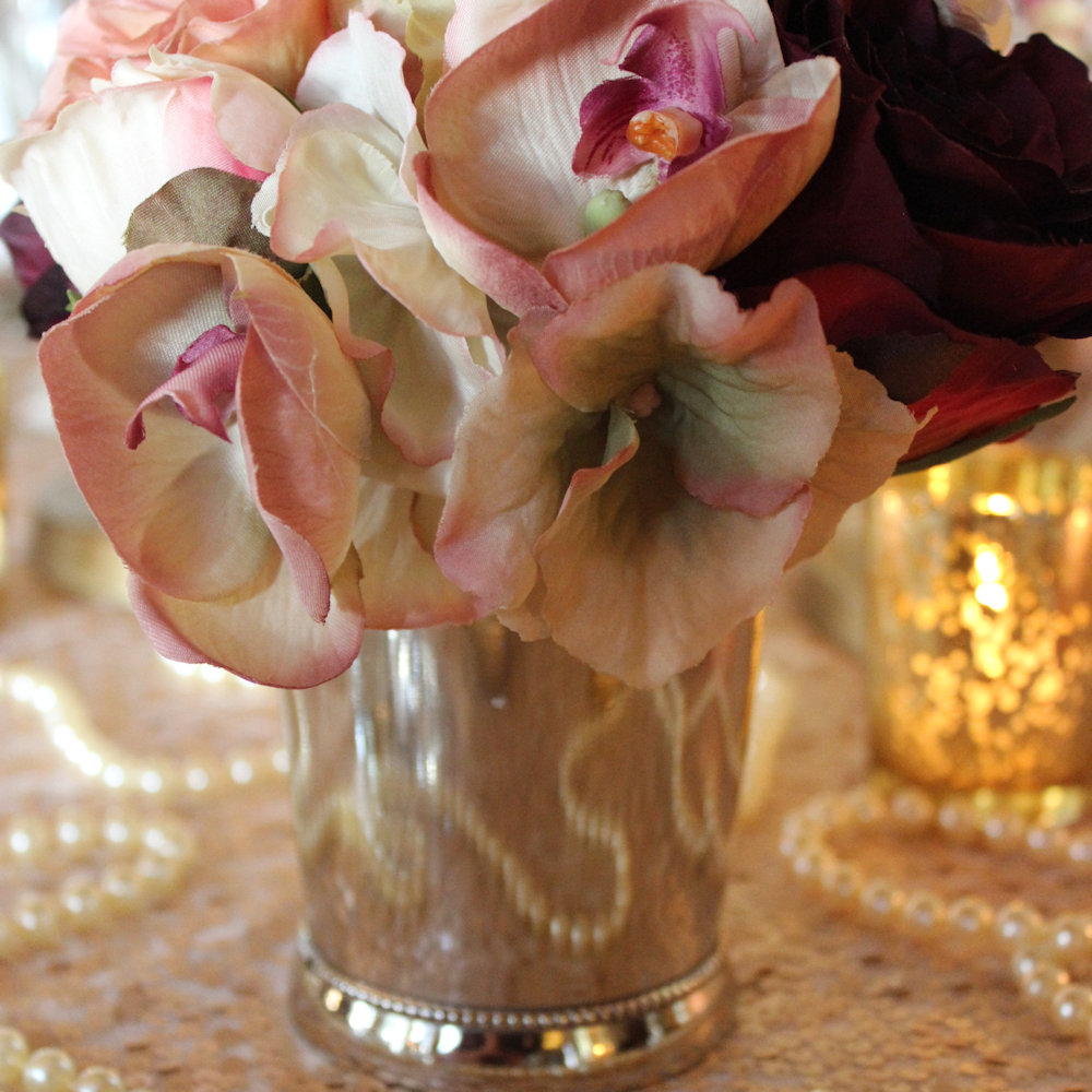 Silk Flower Bunches for Julep Cups & Jam Jars - Image 25