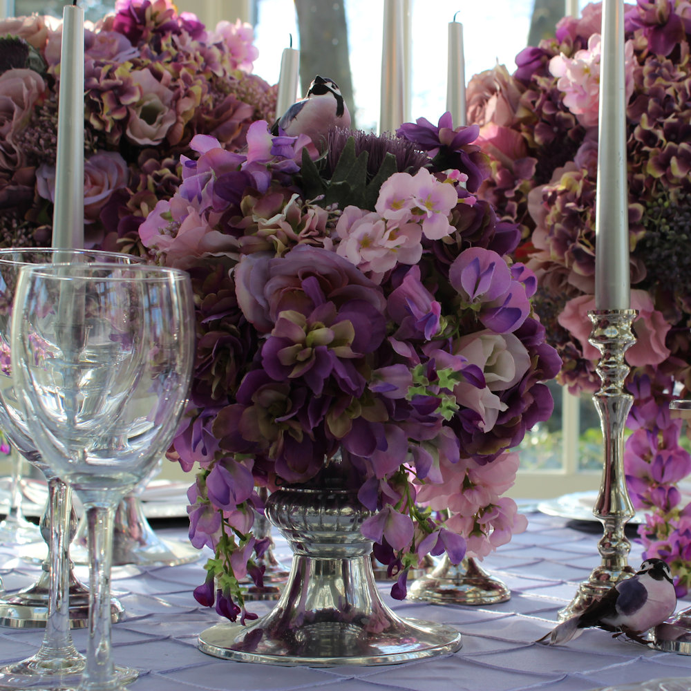 20cm Small Silk Flower Posy Hire - Image 17