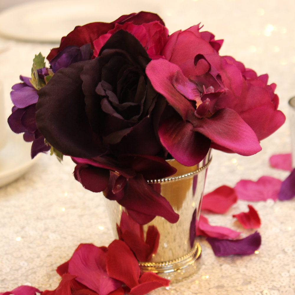 Silk Flower Bunches for Julep Cups & Jam Jars - Image 23