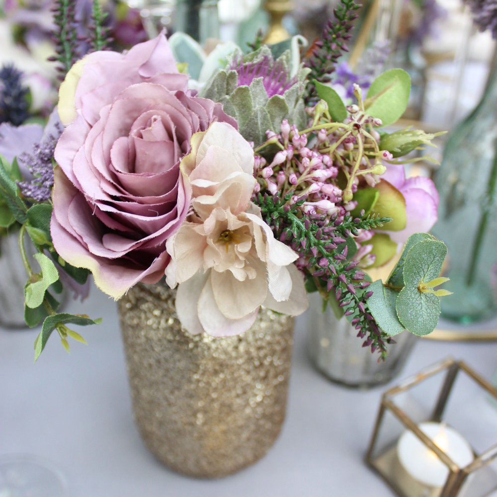 Silk Flower Bunches for Julep Cups & Jam Jars - Image 22