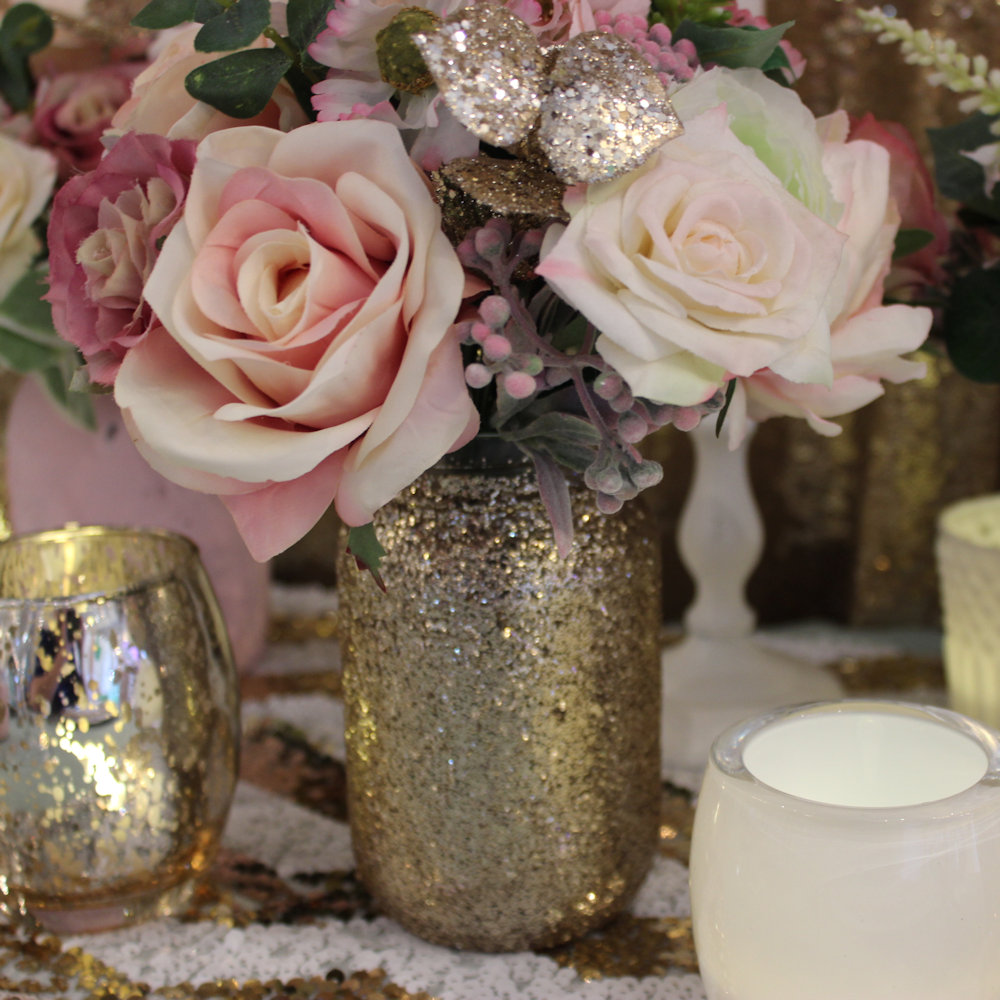 Silk Flower Bunches for Julep Cups & Jam Jars - Image 17
