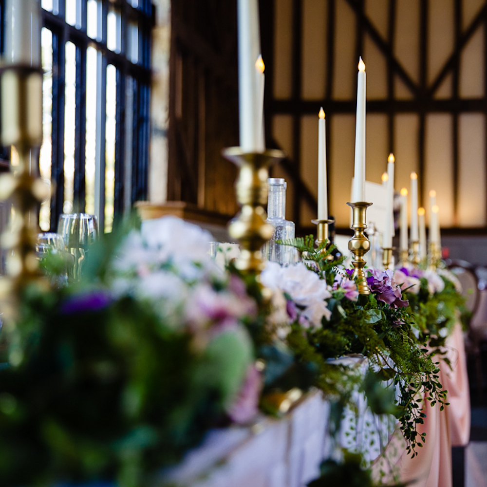 Hire of Mixed Foliage Garland with Silk Flowers - Image 21