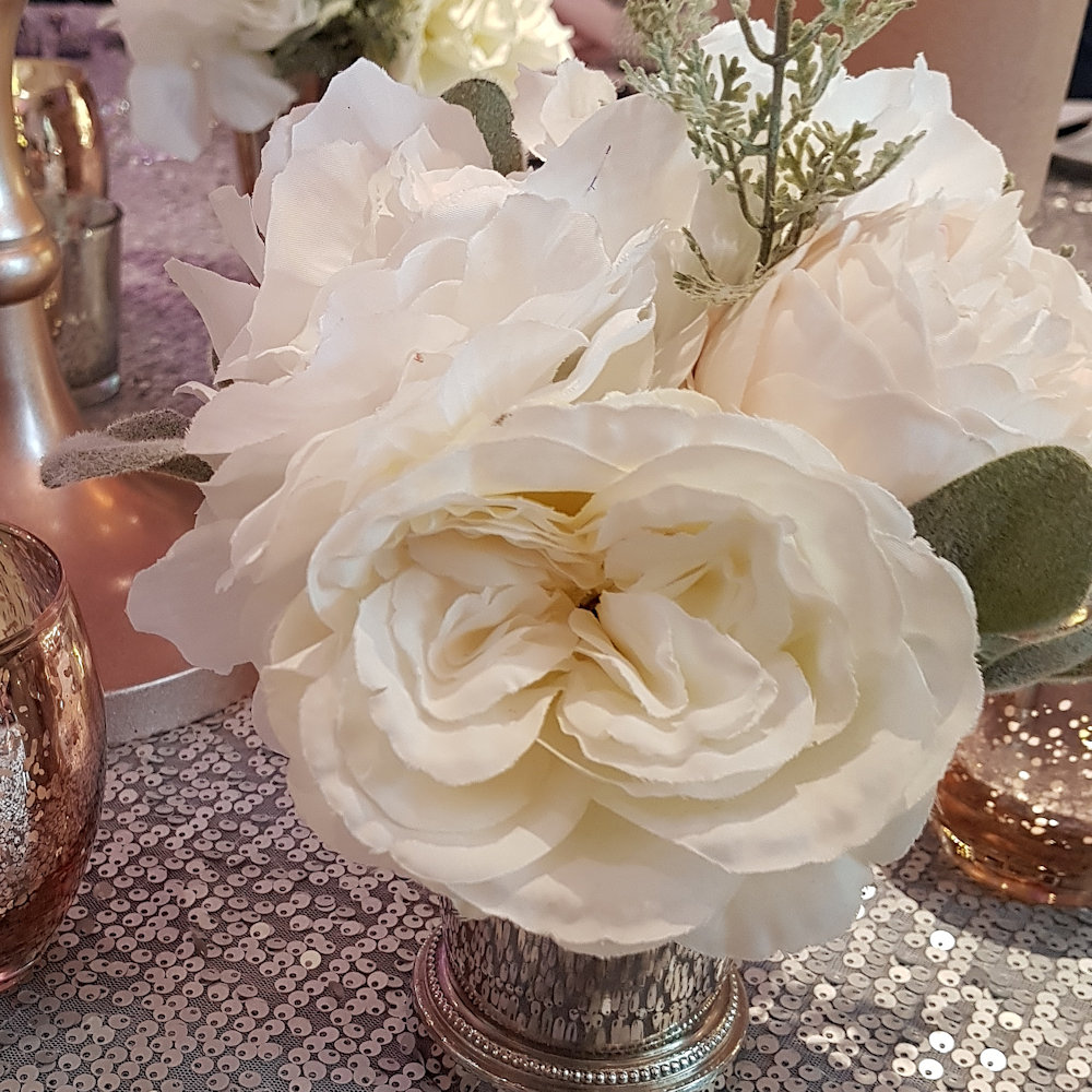 Silk Flower Bunches to Hire for Bud Vases & Bottles - Image 37
