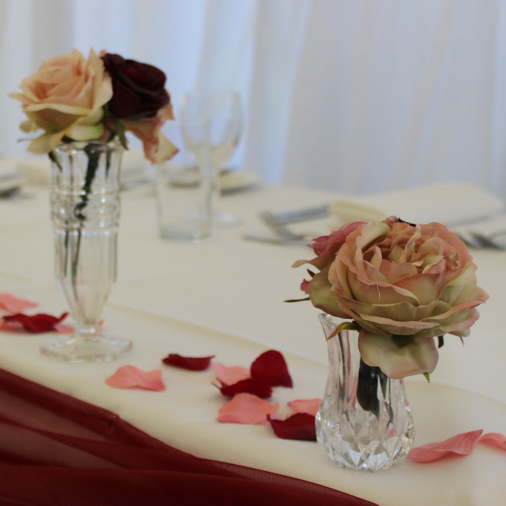 Silk Flower Bunches to Hire for Bud Vases & Bottles - Image 36