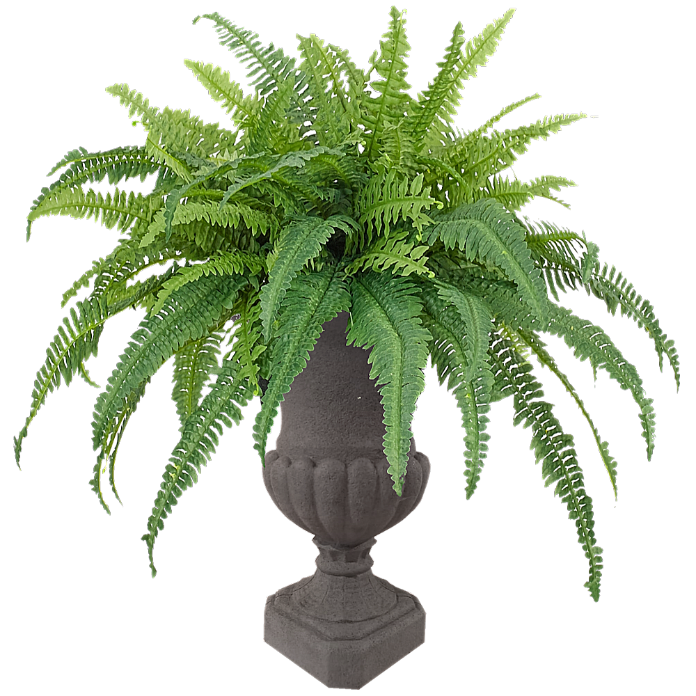 Grey Fluted Edge Plastic Urn Hire - Image 4
