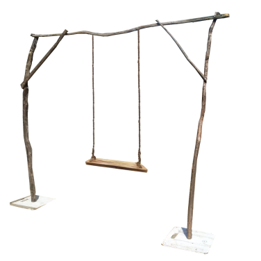 Branch Stick Arch with swing