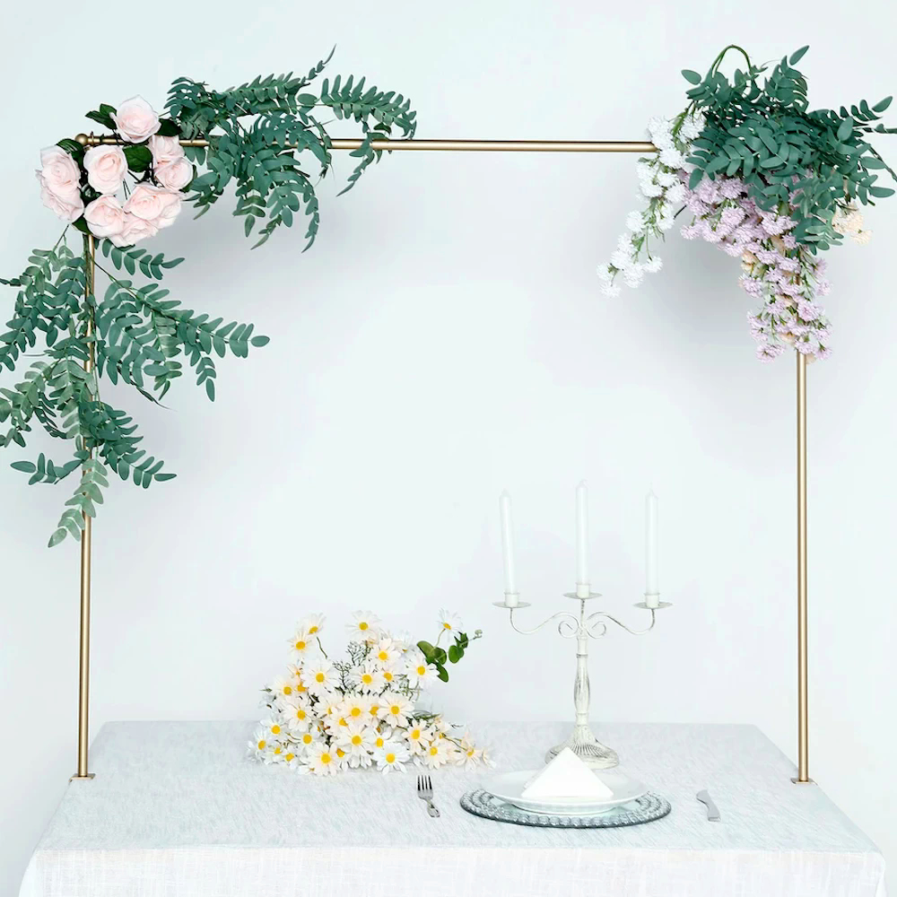 Metal over table pole system (4)