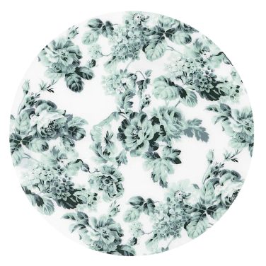 Green Floral Place Mat Hire