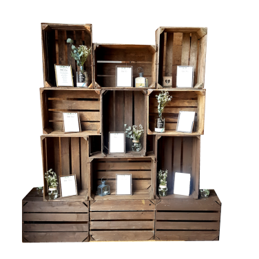 Crate Stack Tableplan, Bar, Sweet, Display