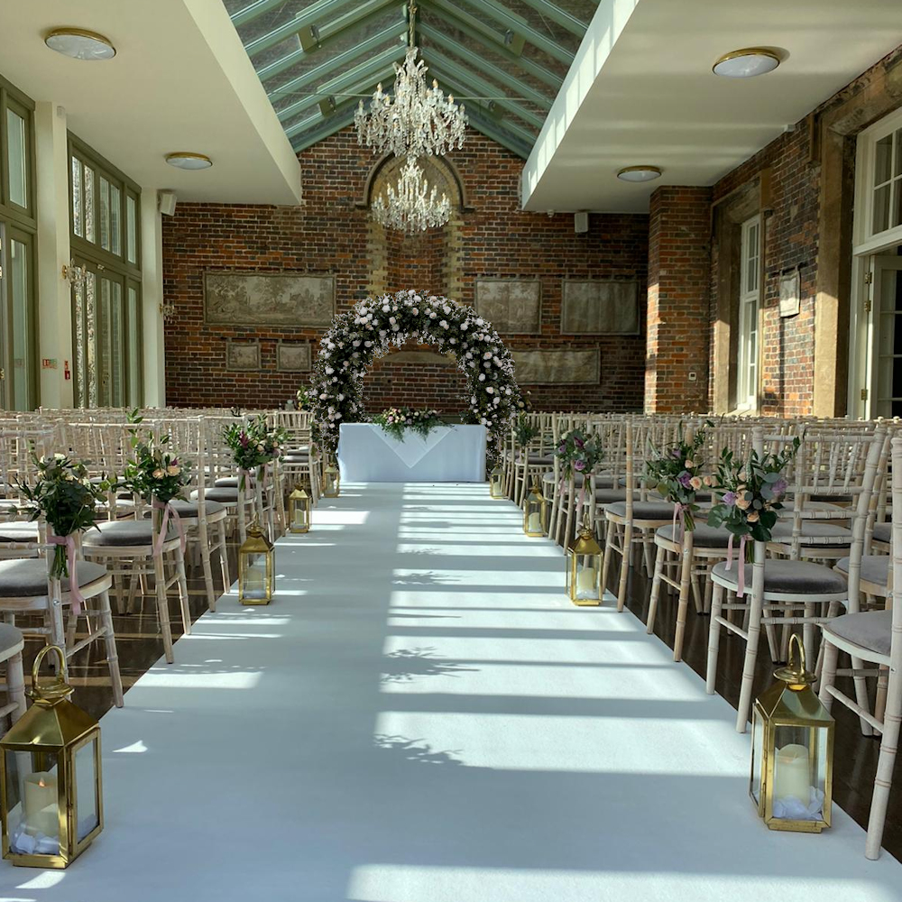 Moongate Arch at Offley Place