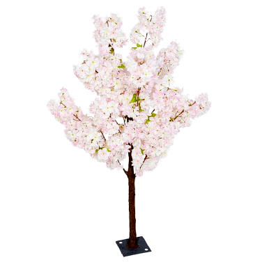 Pink Cherry Blossom Tree Centrepiece Hire 1.4m