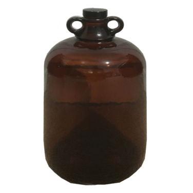 5L Amber Brown Demijohn Bottle Hire