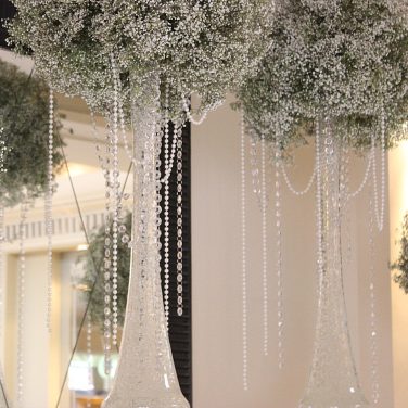 Gyp, Gypsophila, Baby’s Breath Ball Centrepiece 50cm Hire