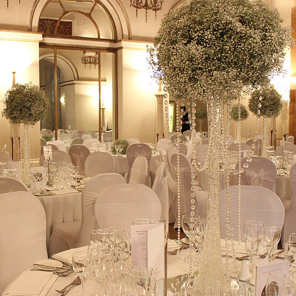 Gyp, Gypsophila, Baby’s Breath Ball Centrepiece 50cm Hire