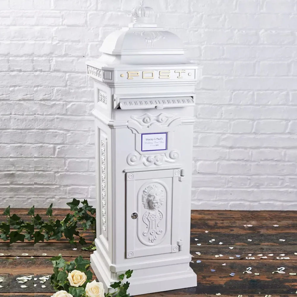 Victorian Post Box Hire White
