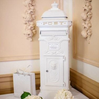 Victorian Post Box Hire White