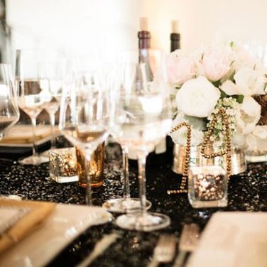 Black Sequin Runner Hire