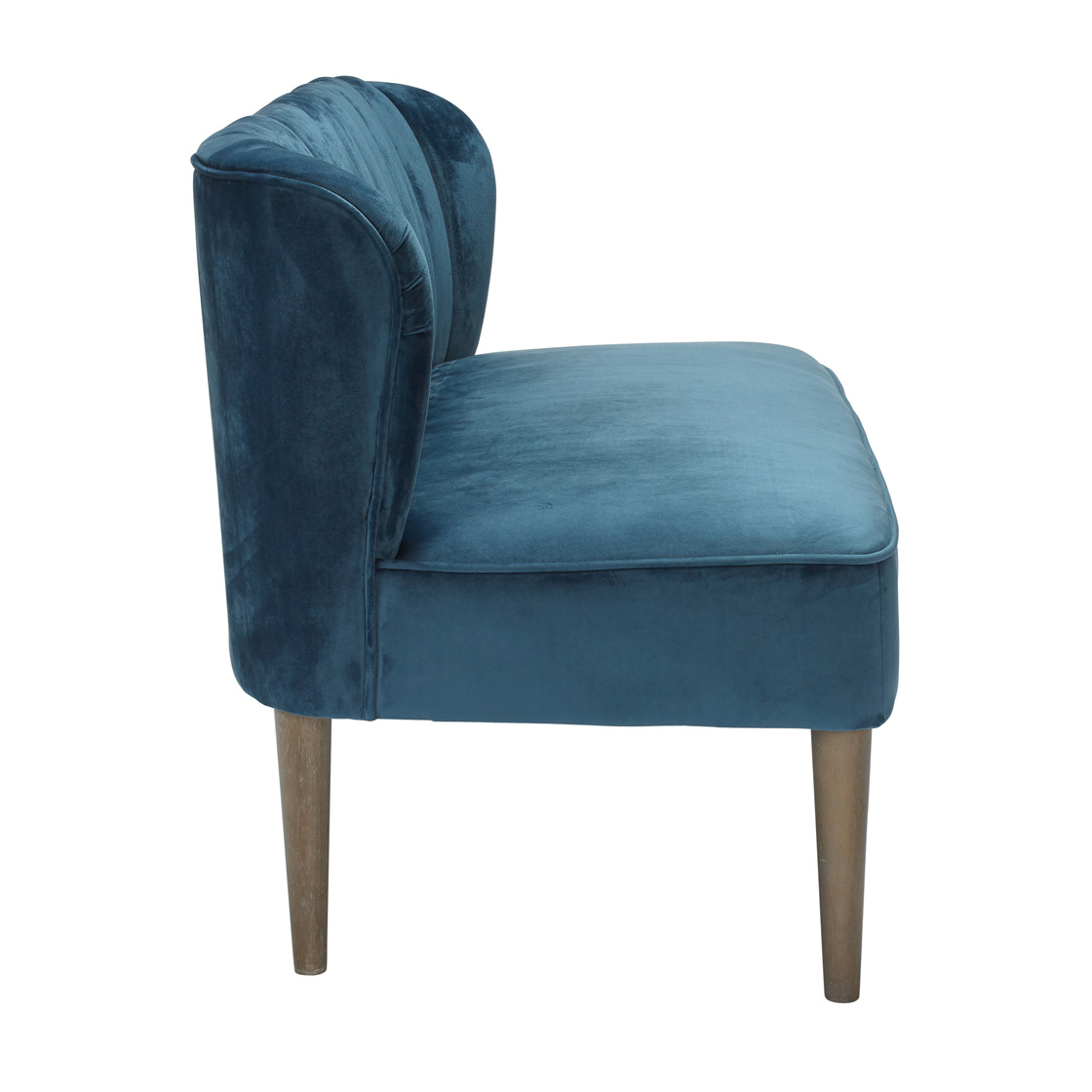 Blue Velvet Occasional Cocktail Chair Hire