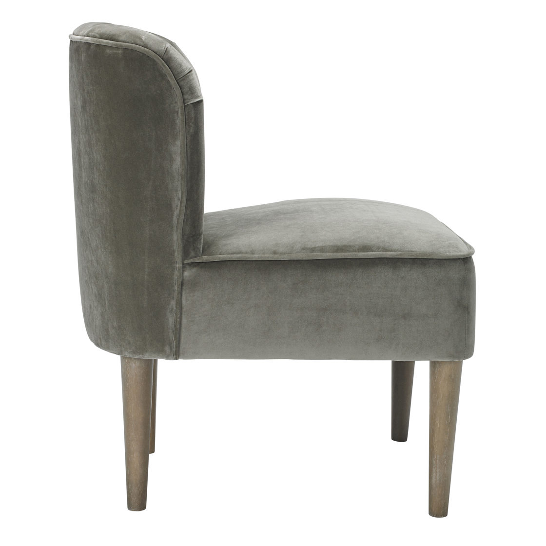 Grey Velvet Occasional Cocktail Chair Hire