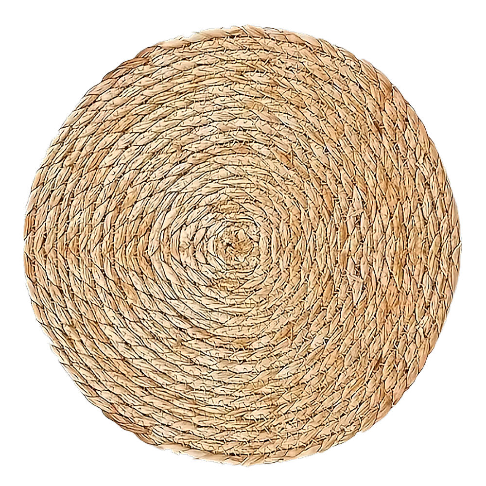 Woven Grass Rattan Placemats 30cm Boho Hire Wedding Event Party