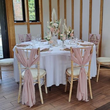 Double Chiavari Chair Wrap