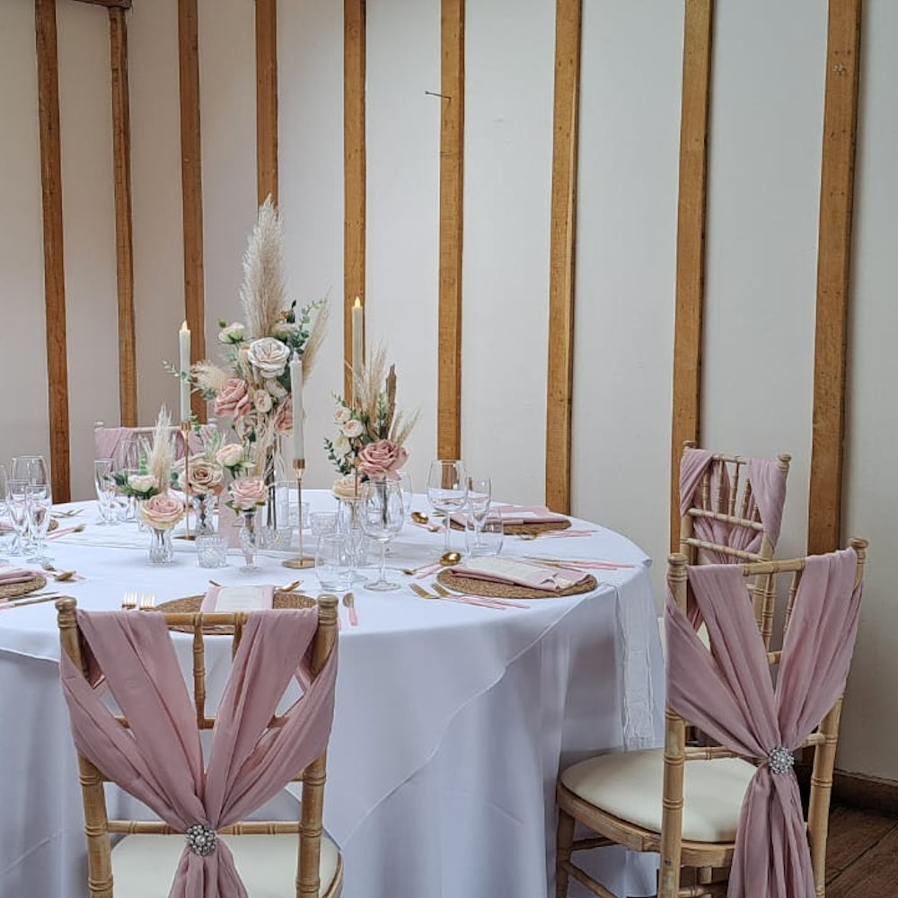 Double Chiavari Chair Wrap