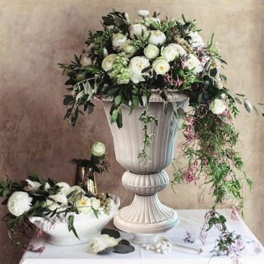 Fluted Greek Urn Plastic