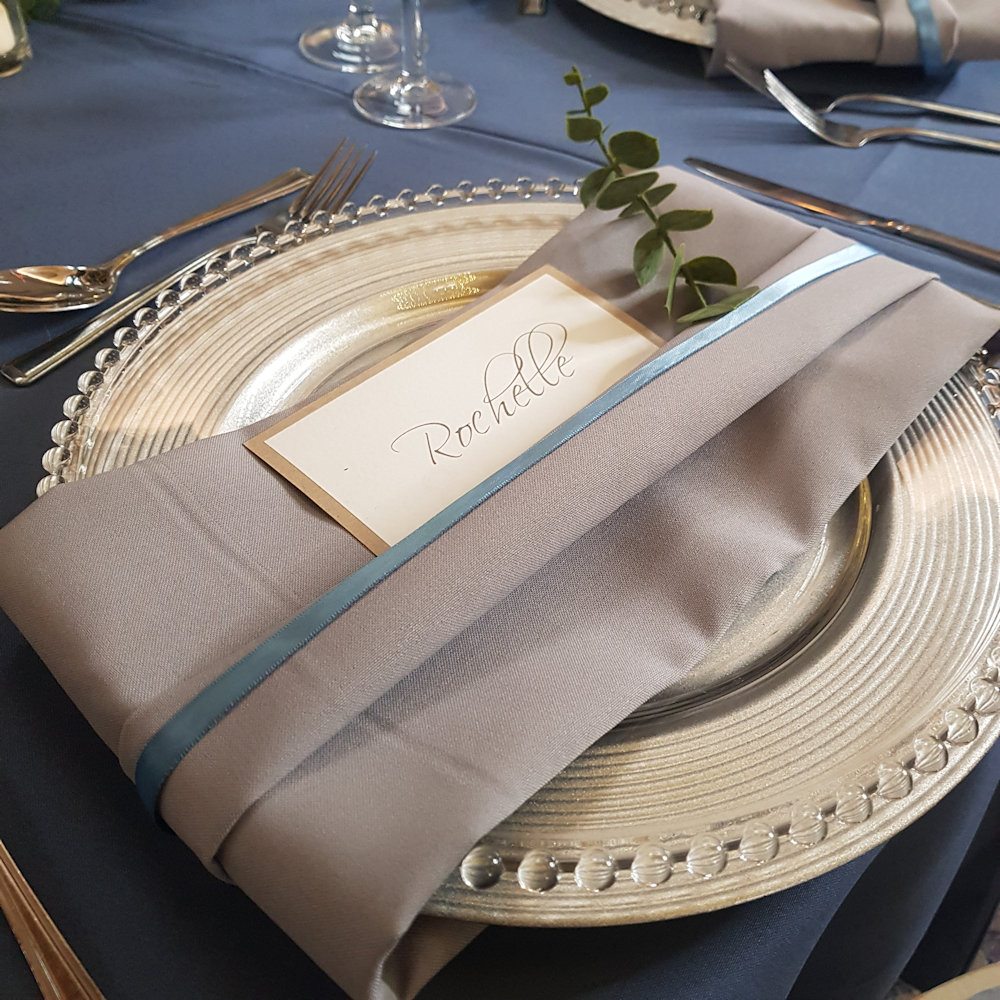 Dove Grey Napkin Hire