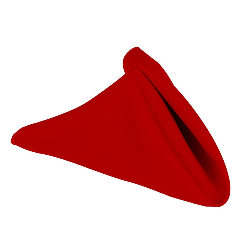 Red Fabric Napkin Hire