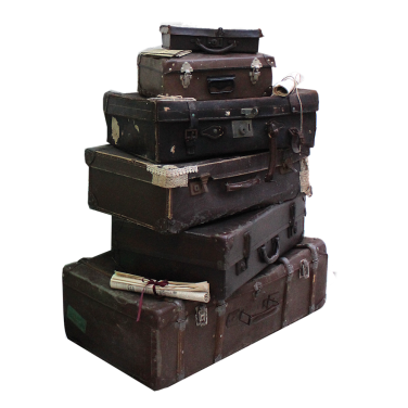 Suitcase Stack Harry Potter Platform 9¾ Kings Cross Hire Prop Harry potter themed party Hire