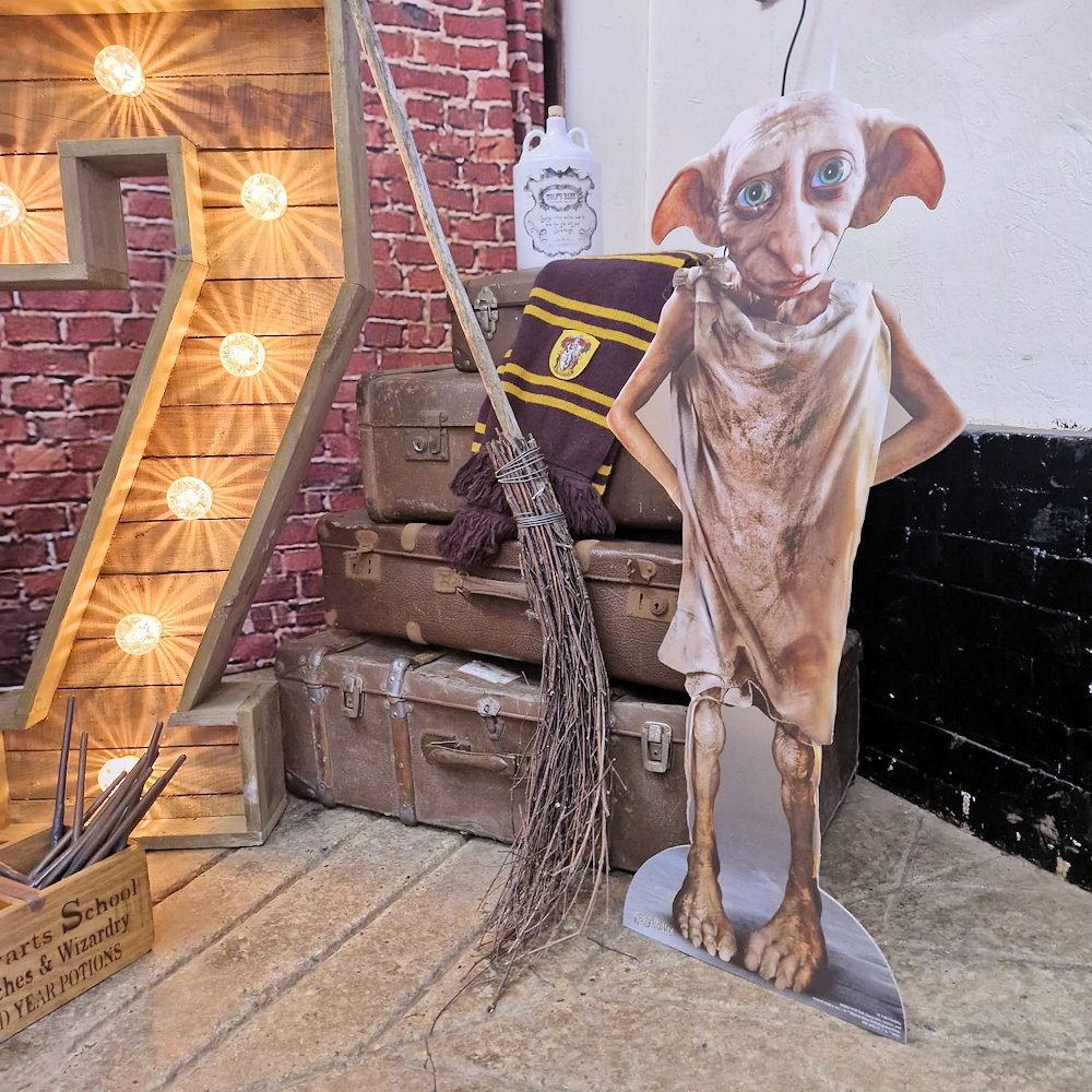 Suitcase Stack for Harry Potter themed Party event