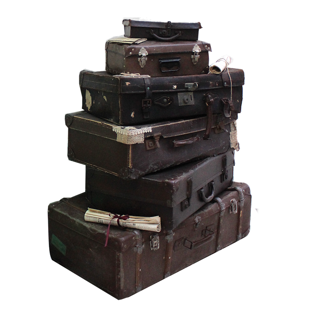 Suitcase Stack Harry Potter Platform 9¾ Kings Cross Hire Prop Harry potter themed party Hire