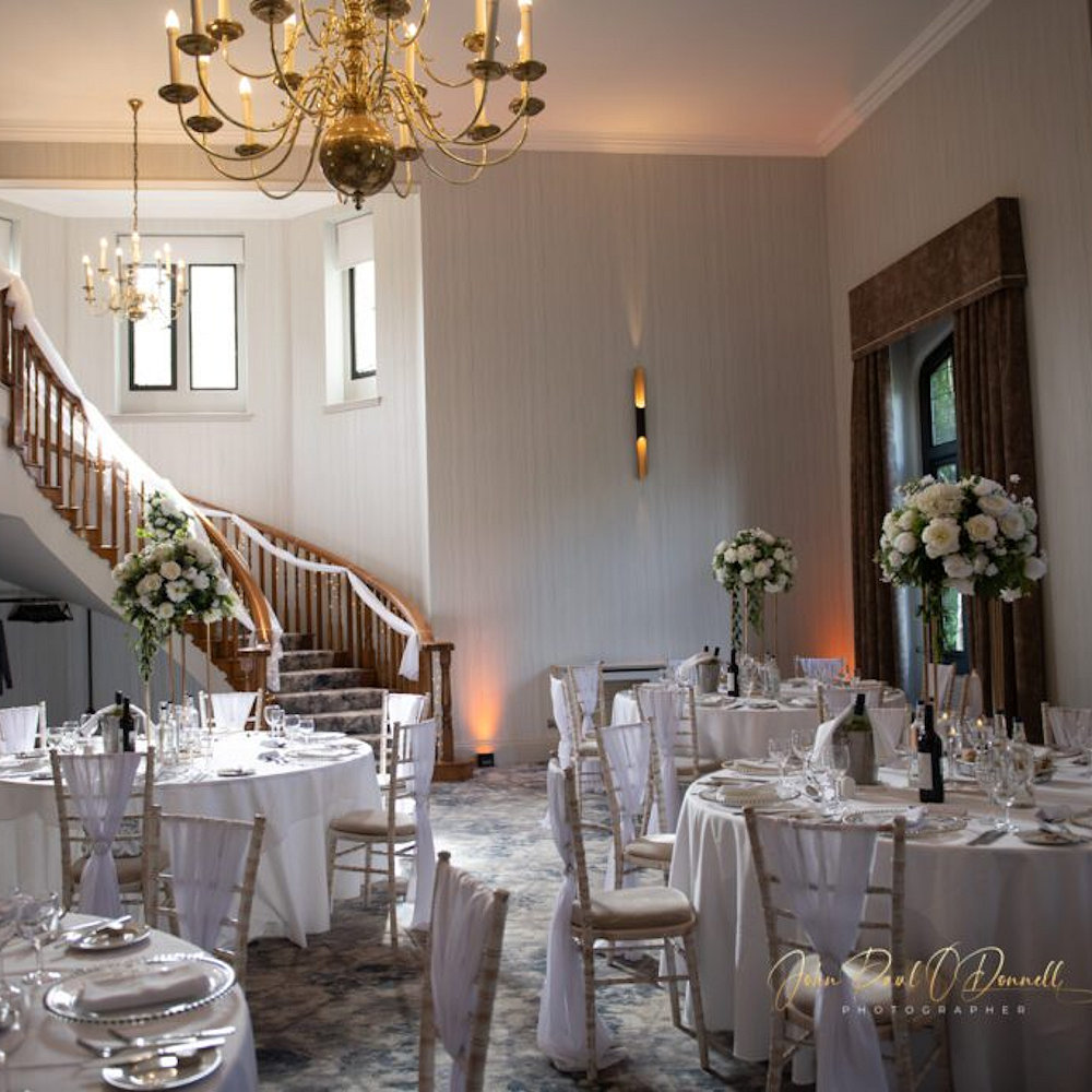 Garden Court at Hanbury Manor Wedding Event