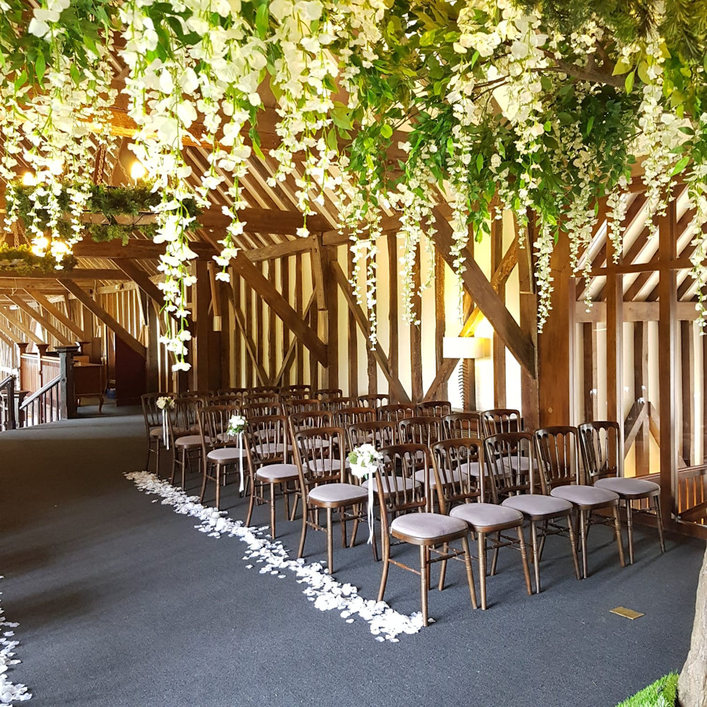 Essendon Wisteria tree ceremony petals grey long and low (1)