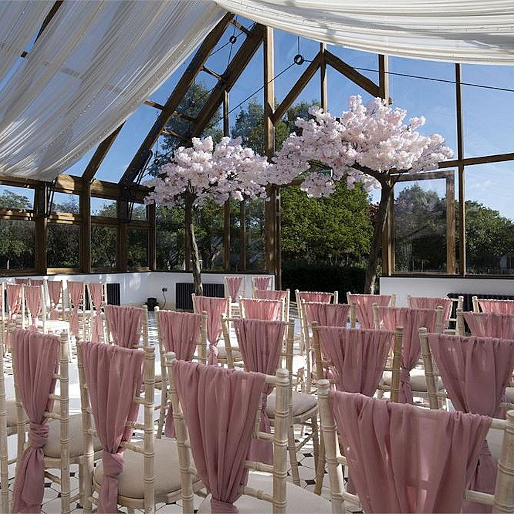 Garden Court at Hanbury Manor Wedding Event