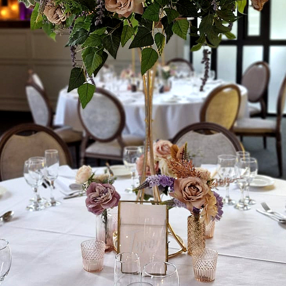 Blush Pink Pedach Mixed Style Vintage Bottles Hire