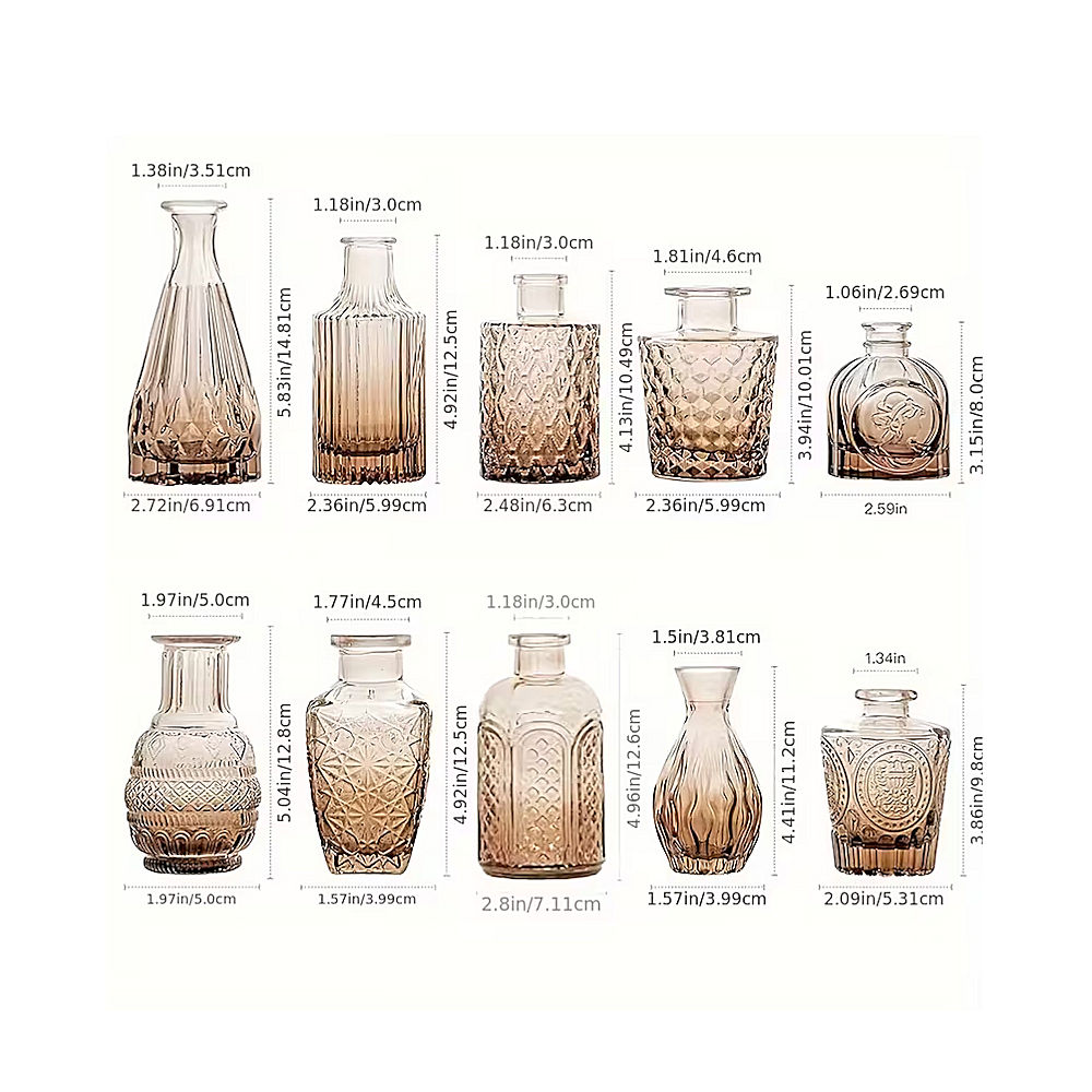 Blush Pink Pedach Mixed Style Vintage Bottles Hire