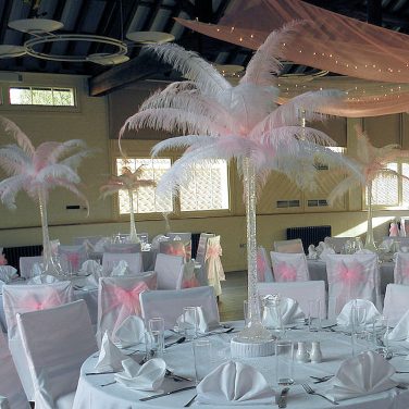 Feather Centrepiece Hire
