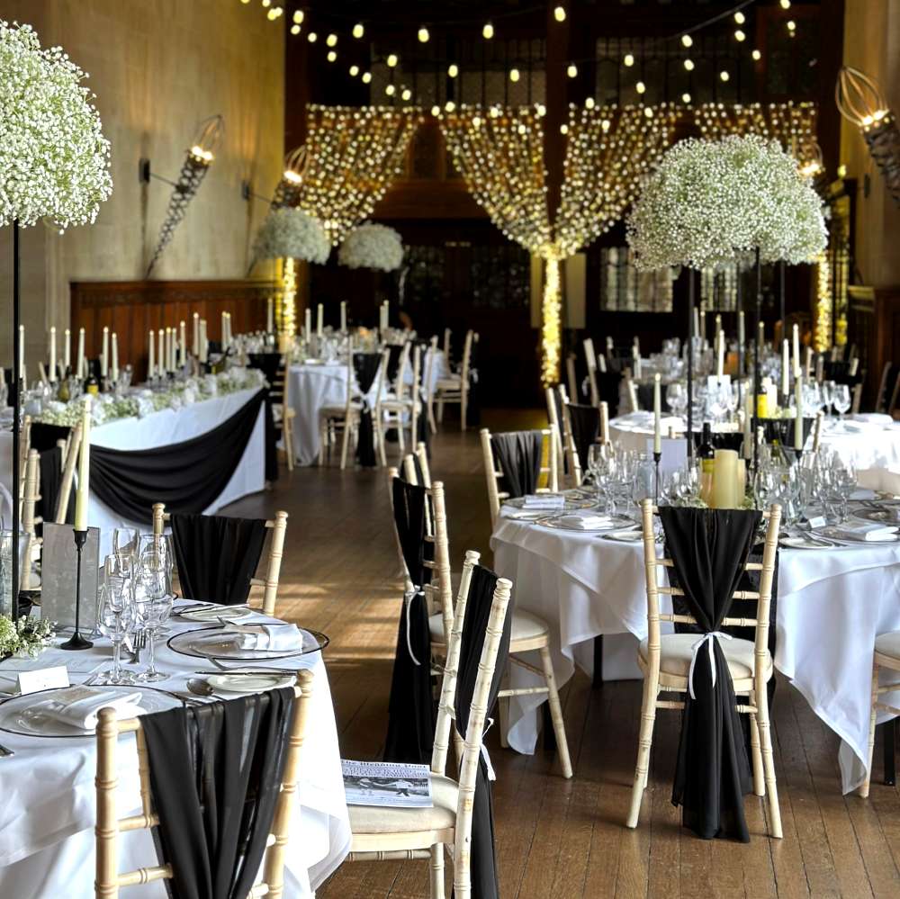 Fanhams Hall Wedding Event Decor Hire
