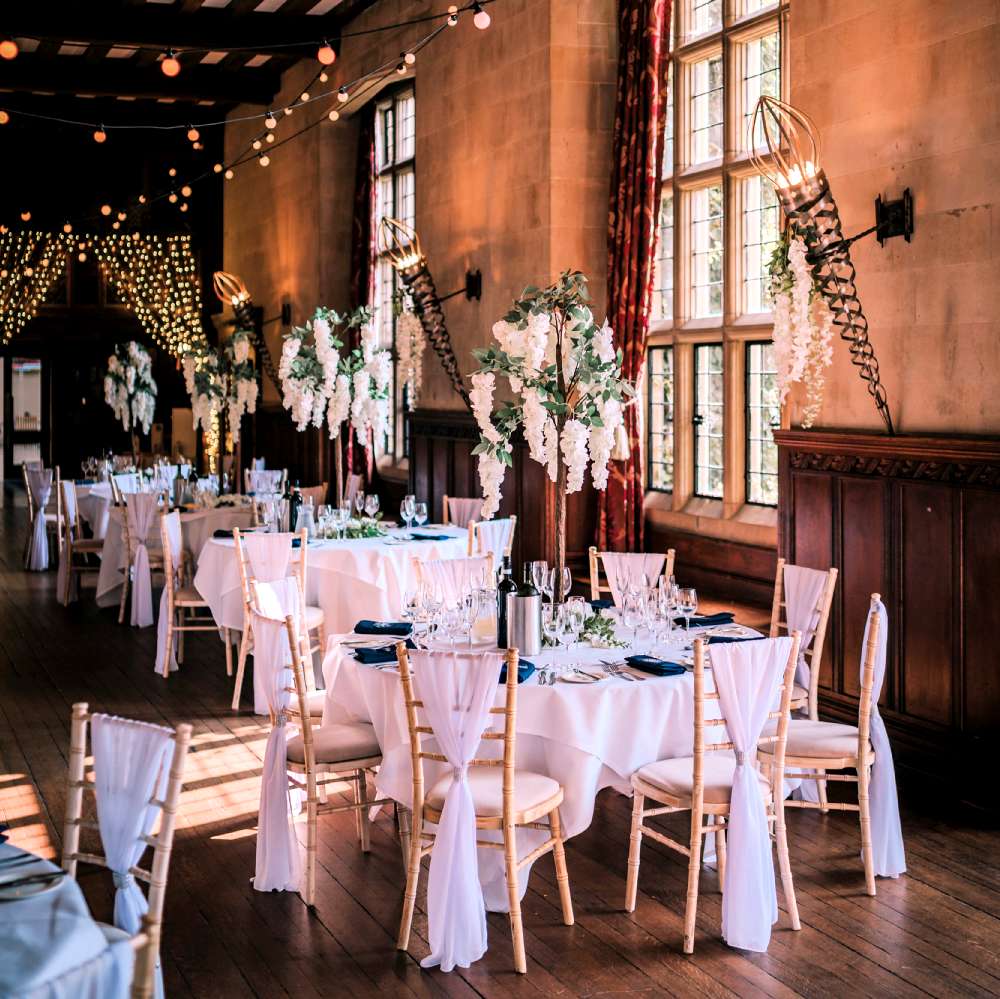 Fanhams Hall Wedding Event Decor Hire