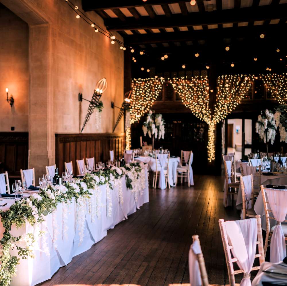 Fanhams Hall Wedding Event Decor Hire