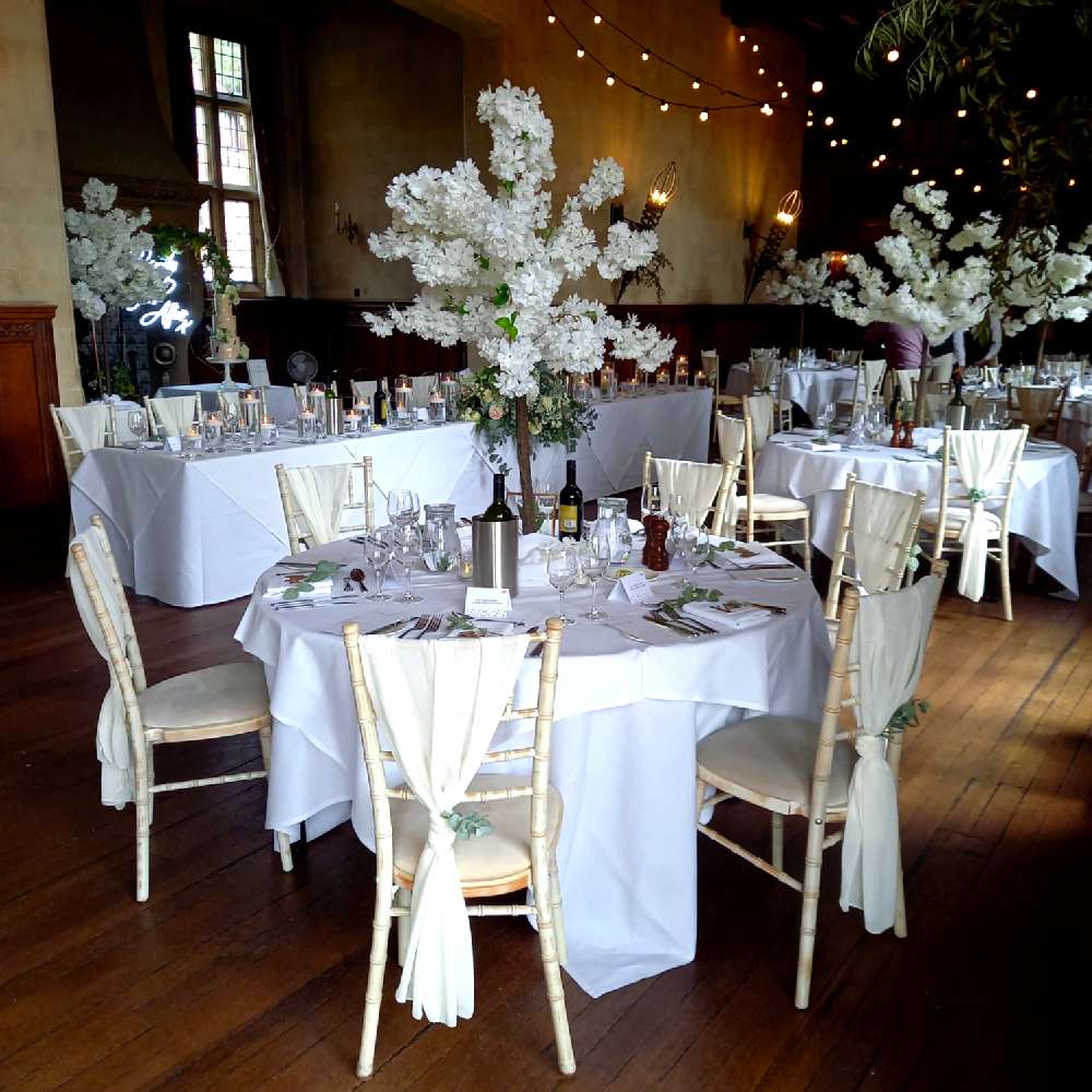 Fanhams Hall Wedding Event Decor Hire