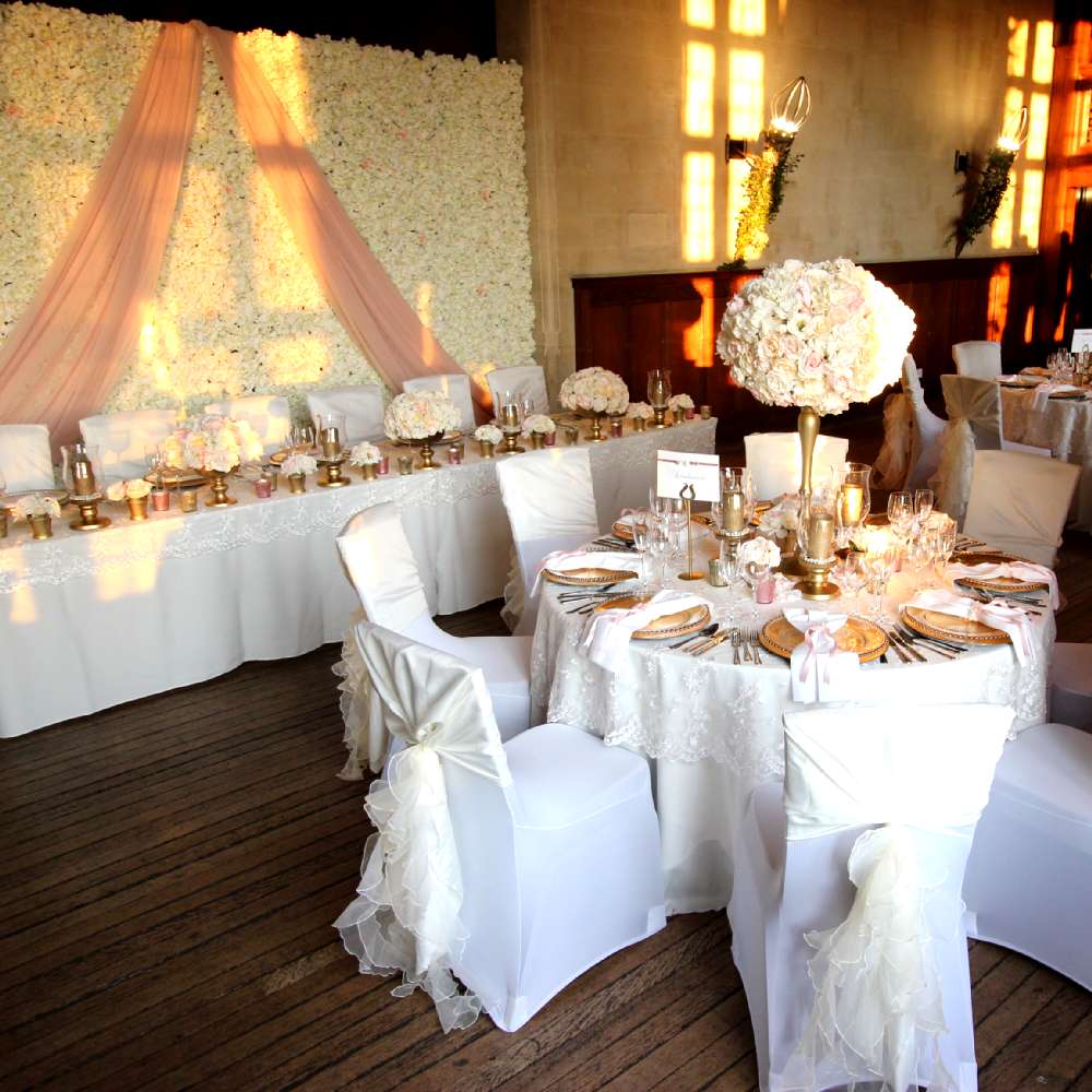 Fanhams Hall Wedding Event Decor Hire