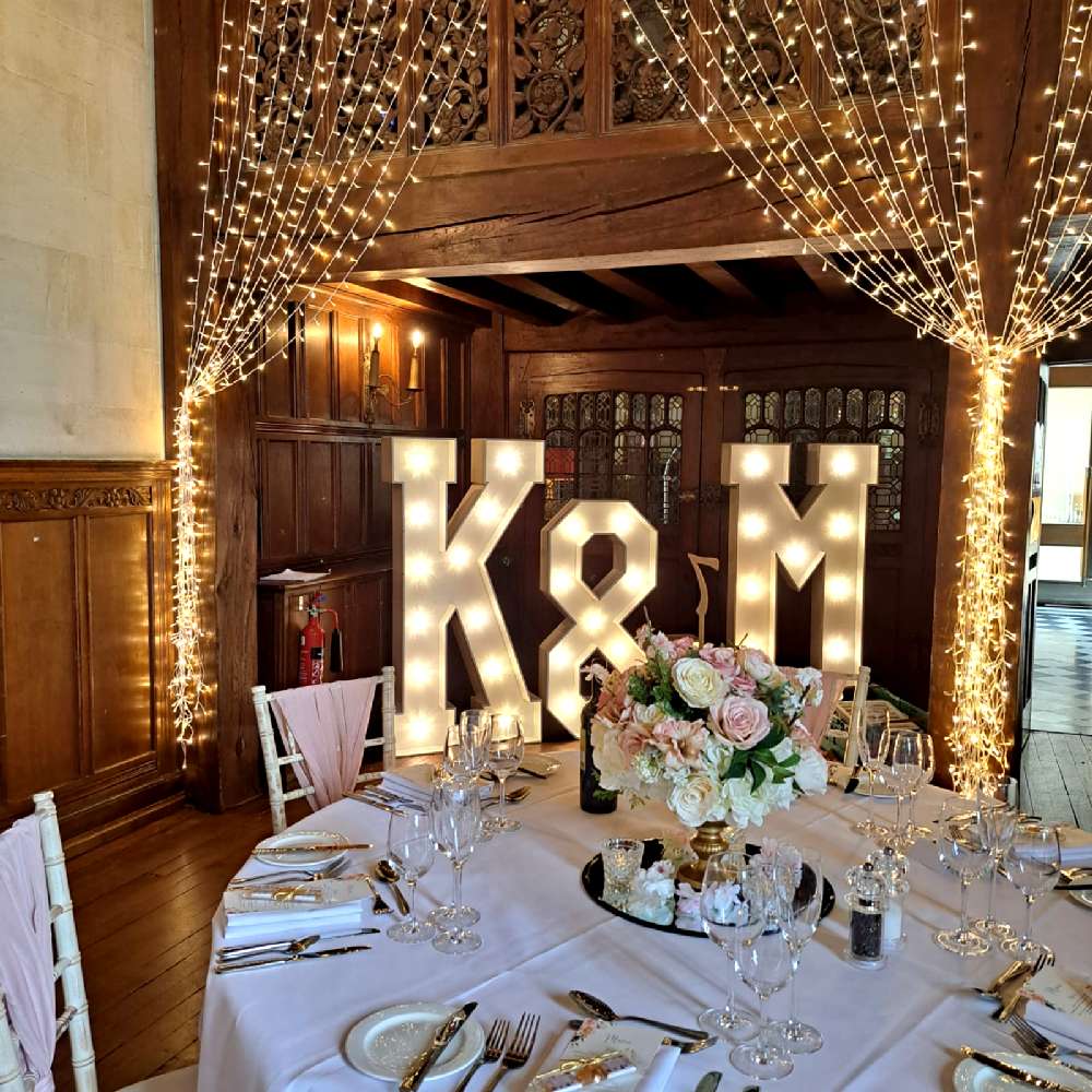 Fanhams Hall Wedding Event Decor Hire
