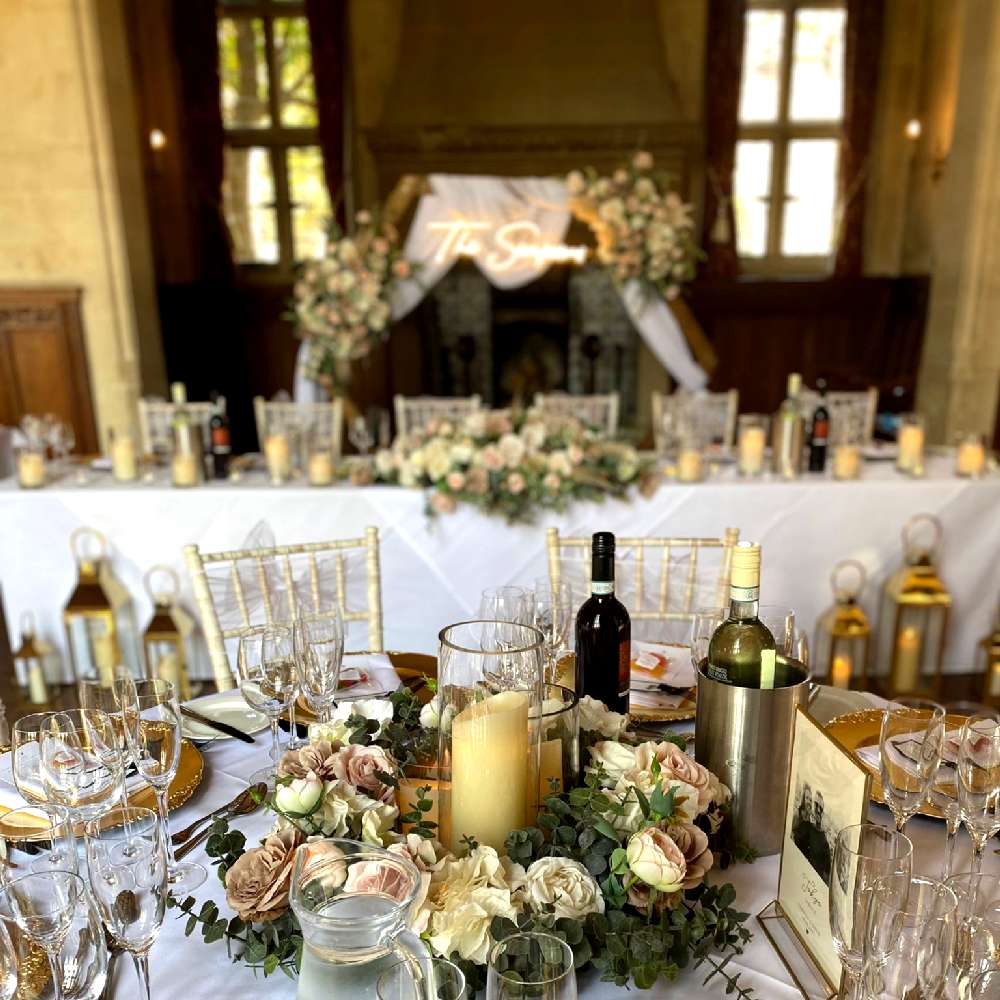 Fanhams Hall Wedding Event Decor Hire